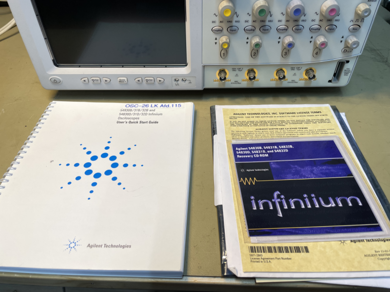 Brugtgrej - Sælges: AGILENT 54831D MSO Oscilloscope